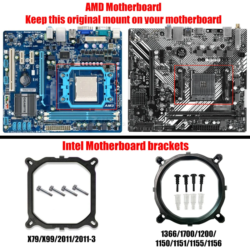 Кулер для процессора 90 мм, 34-контактный кулер для процессора Intel LGA 1150 1151 1155 1200 1700 1366 AMD AM3 AM4 (art.: 3920c729a2147) - 3920c729a2147