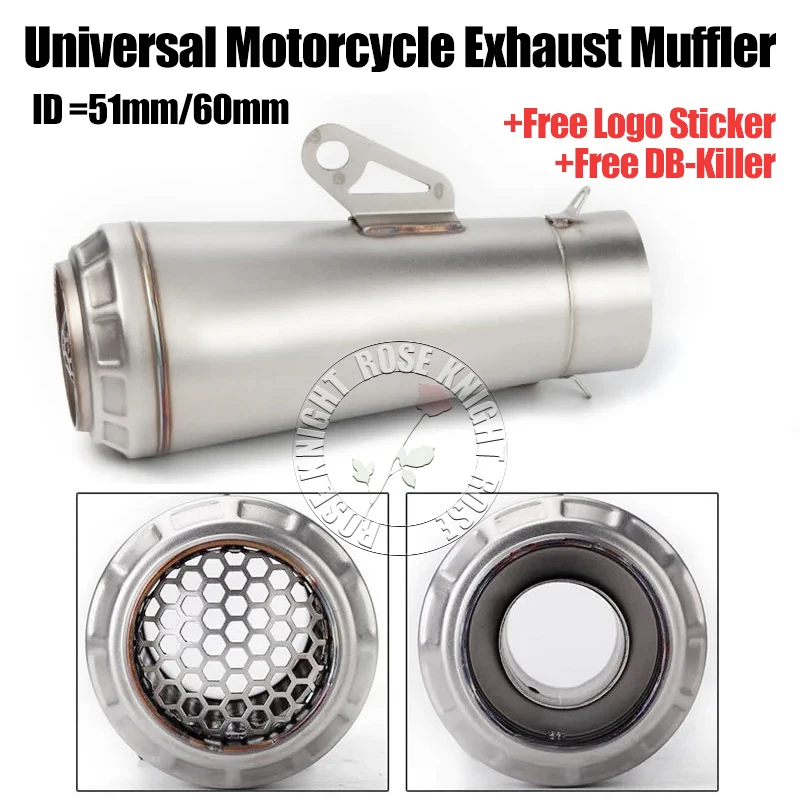 Универсальный глушитель выхлопной трубы мотоцикла DB Killer для R1R3R6R25 MT 070910 Z