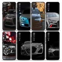 phone case for xiaomi mi a2 8 9 se 9t 10 10t 10s cc9 e note 10 lite pro 5g soft silicone case cover a audi luxury cars