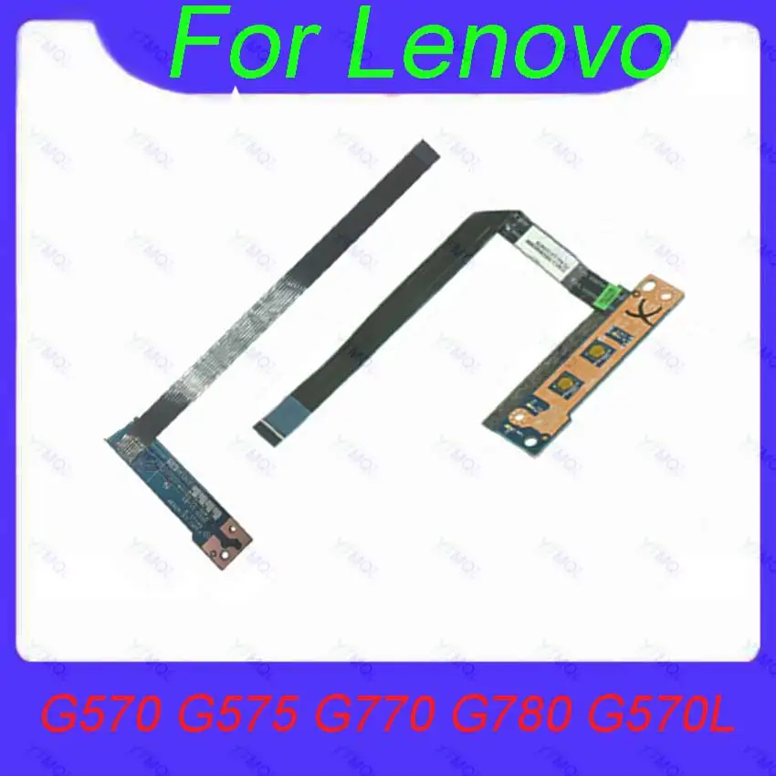 

1-5Pcs For Lenovo G570 G575 G770 G780 G570L G470A G475 LS-6753P Papan Tombol Daya dengan Kabel Aksesori Perbaikan Laptop