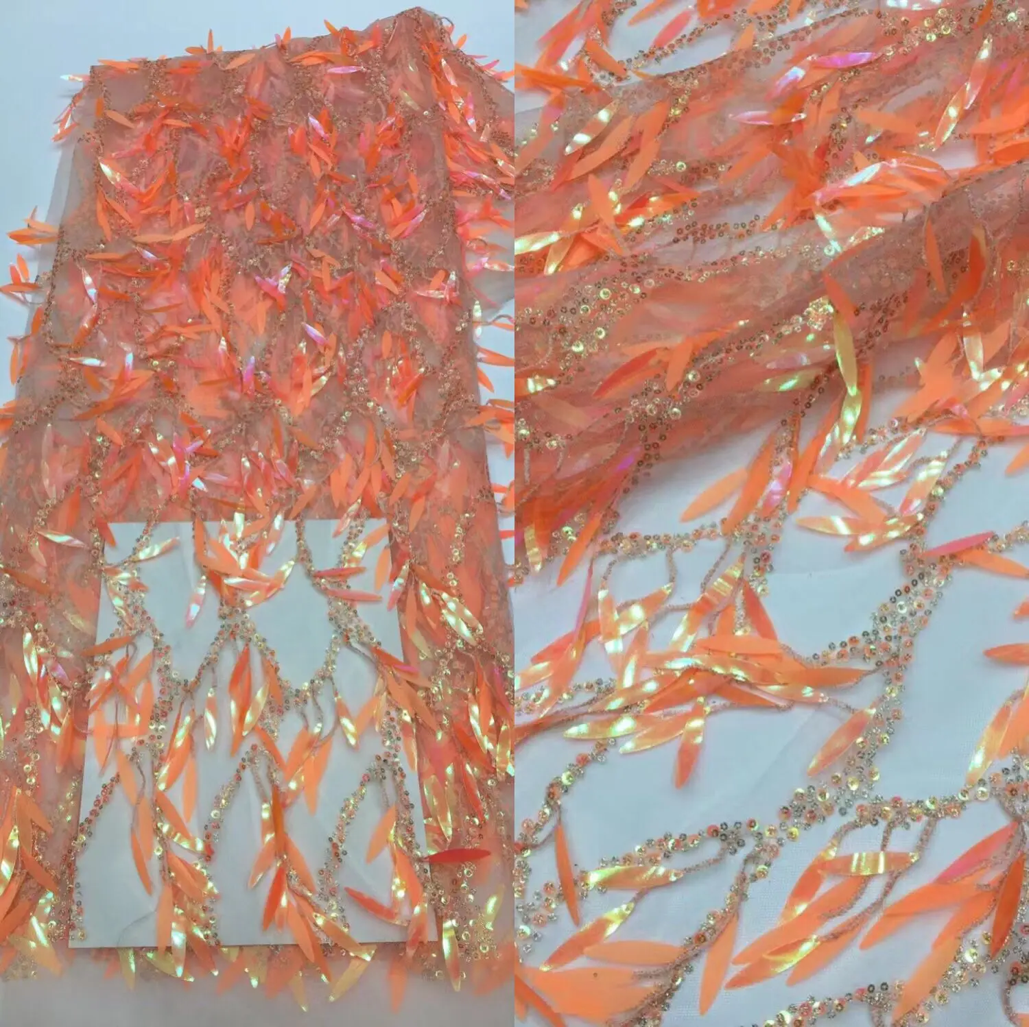 

Африканская кружевная ткань с блестками S-11019613 Высококачественная нигерийская французская Тюлевая кружевная ткань для свадебного платья