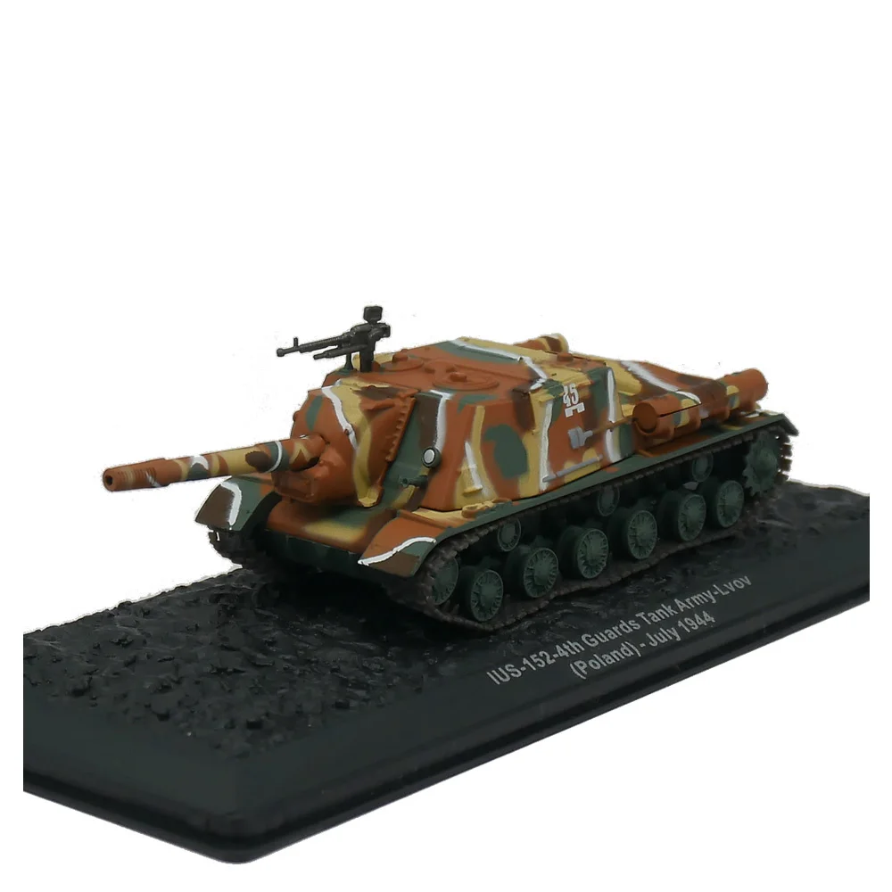 

ixo 1:72 ISU-152-4th World War II Soviet self-propelled anti-tank gun heavy armored fighting vehicle military model
