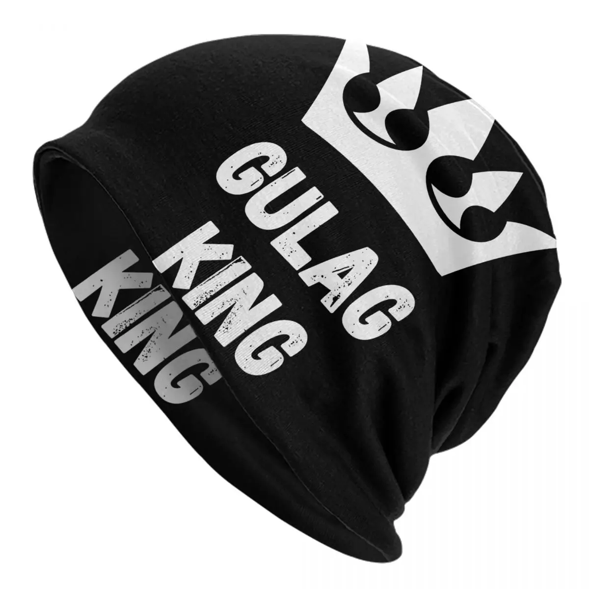 Gulag King Adult Men's Women's Knit Hat Keep warm winter Funny knitted hat