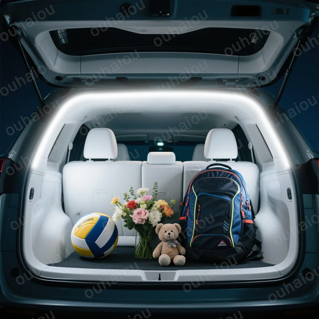 

Для Toyota Frontlander/Corolla Cross модификационный светильник багажника Атмосферные фонари Белый теплый белый Светодиодный светильник заднего багажника