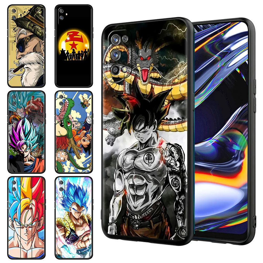 

Dragon Ball DBZ Goku TPU Case For Oppo Realme GT Neo 2 3 9i 9 8 7 Pro Plus 8i C3 C21 C21Y C15 C11 6 Master Silicone Phone Cover