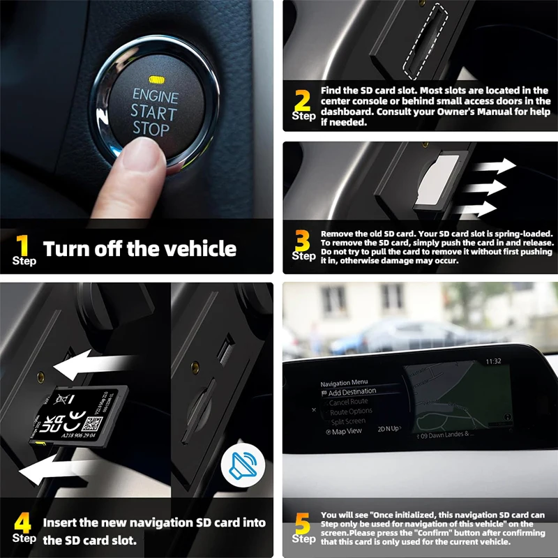 Карта памяти SD для навигационной системы Garmin A2189062904 (версия V22, карты ЕС) для автомобилей Mercedes A, B, C, E, CLA 2026 года, GPS-навигация (art.: 3920dbcb1db00) - 3920dbcb1db00