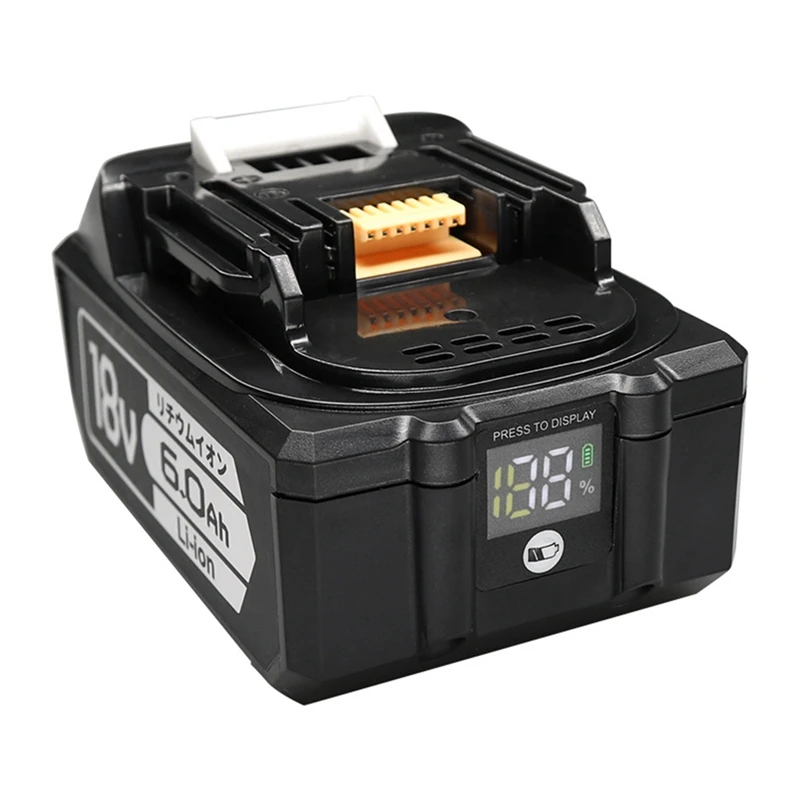 

Protective Board+Battery Plastic Case With Digital Display Replacement Parts For Makita 18V BL1860 BL1850 BL1830