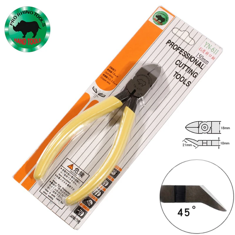 

MILE Кусачки пластиковые диагональные 45/90 градусов