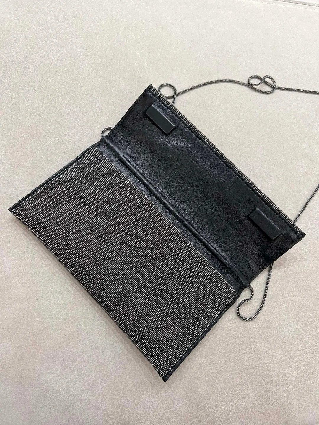 Высококачественная роскошная сумка-клатч B/C ручной работы с цепочкой из бисера