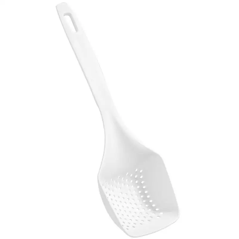 

Nylon Strainer Scoop Scoop Food Drain Shovel Nylon Slotted Skimmer Cooking Shovel Vegetable Strainer Scoop Nylon Spoon Kitchen