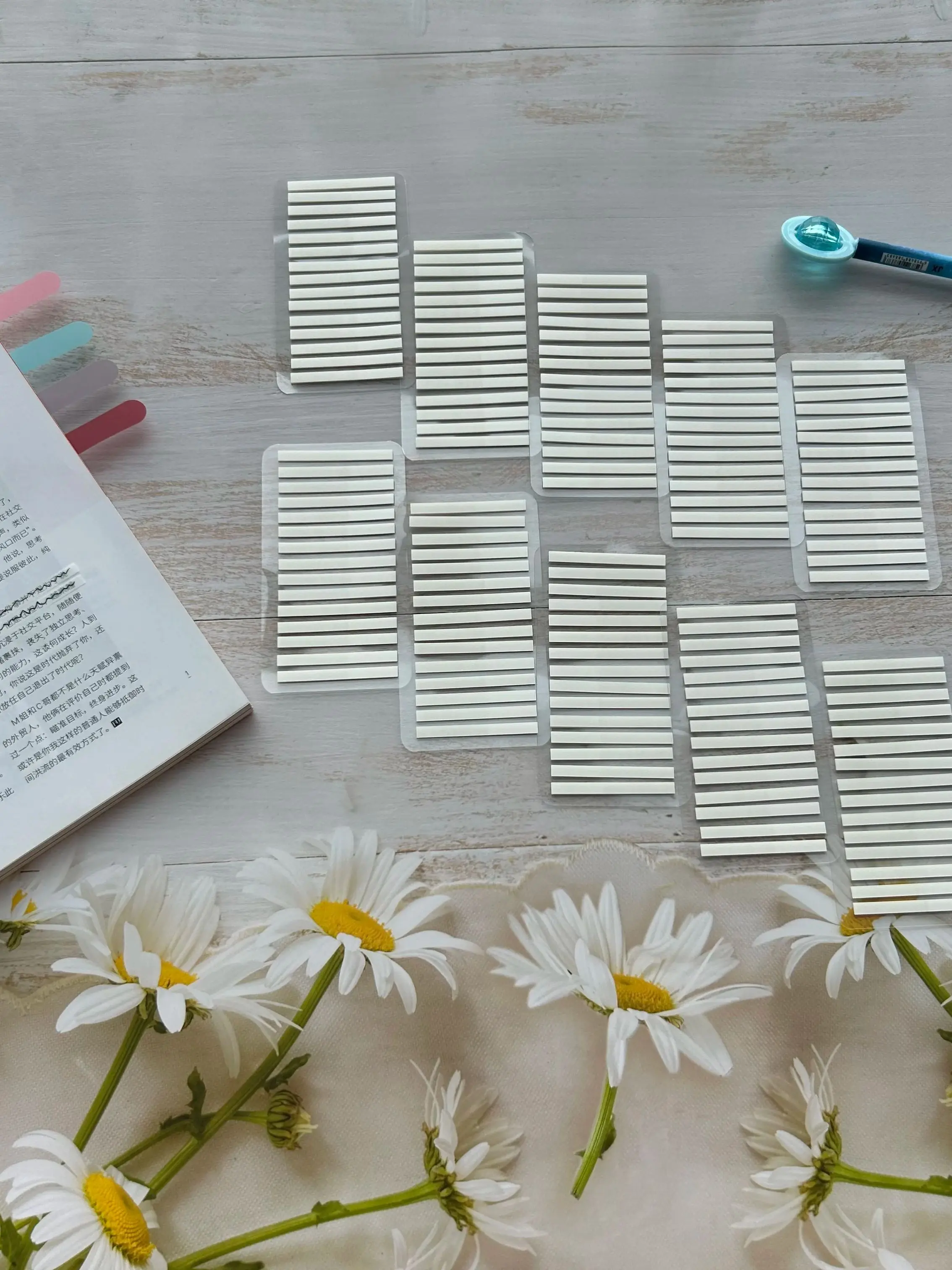 

Прозрачные липкие заметки KindFuny 3000 шт.