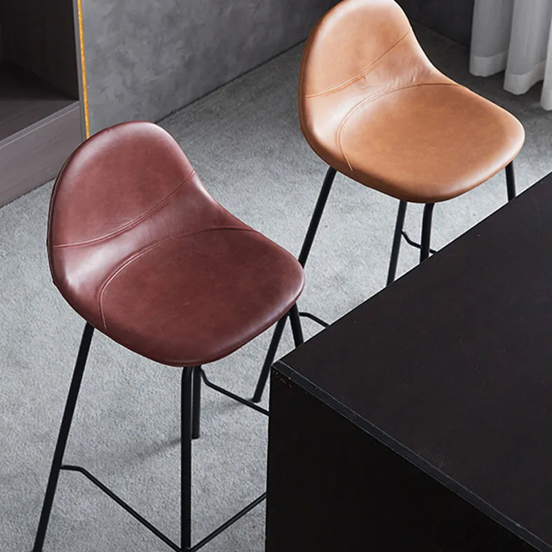 Барные стулья с высокой спинкой металлические для спальни балкона расслабляющие