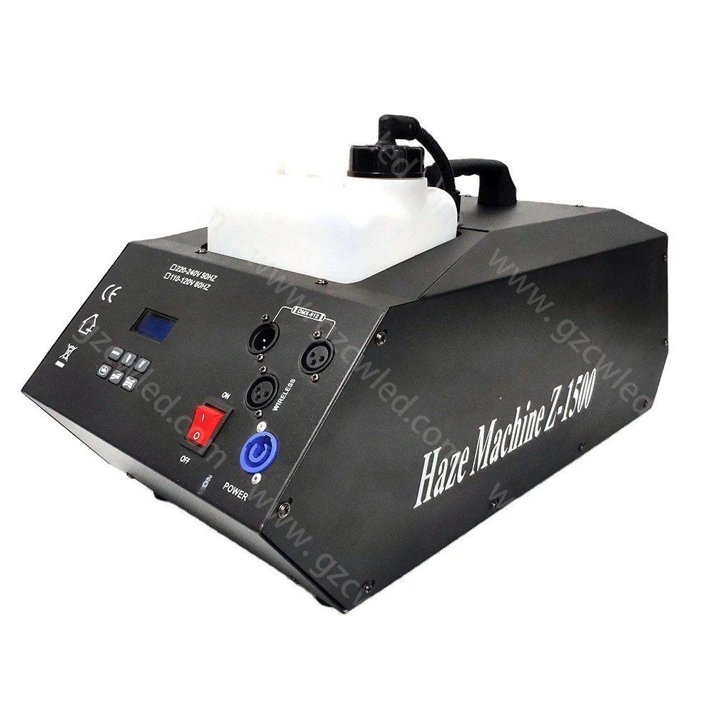 

Свадьба сценический эффект 1500W haze machine DMX удаленный Haze Fog Machine