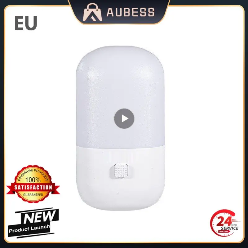 

1~10PCS Emergency Light Wall Mounted Eu/us Plug Bedroom Night Bedside Lamp Energy Saving Night Light Home Lighting