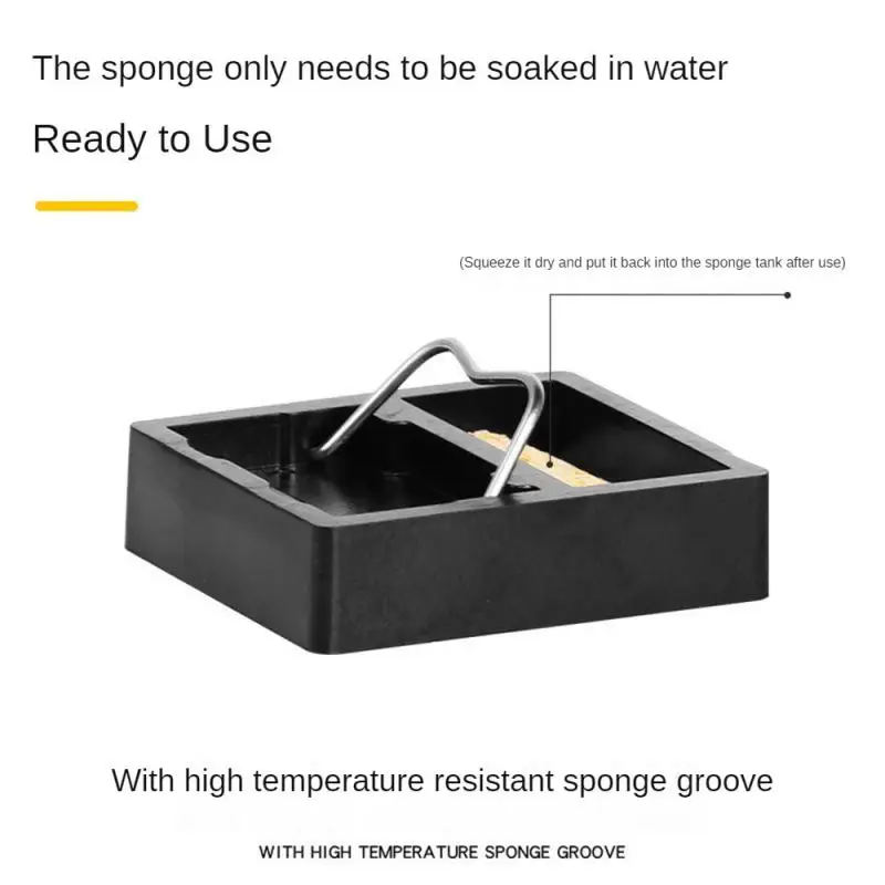 2024 подставка для электрического паяльника держатель очиститель жала размещение