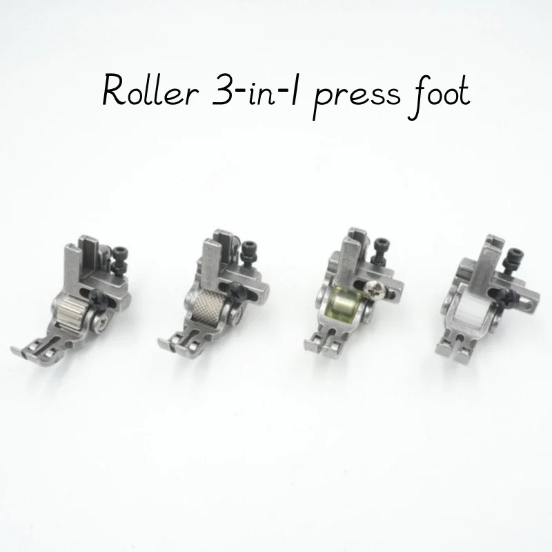 

Industrial flat car T3 Adjustable Three-Wheel Roller Wheel Zipper/Lockstitch Universal Presser Foot sewing machine accessories
