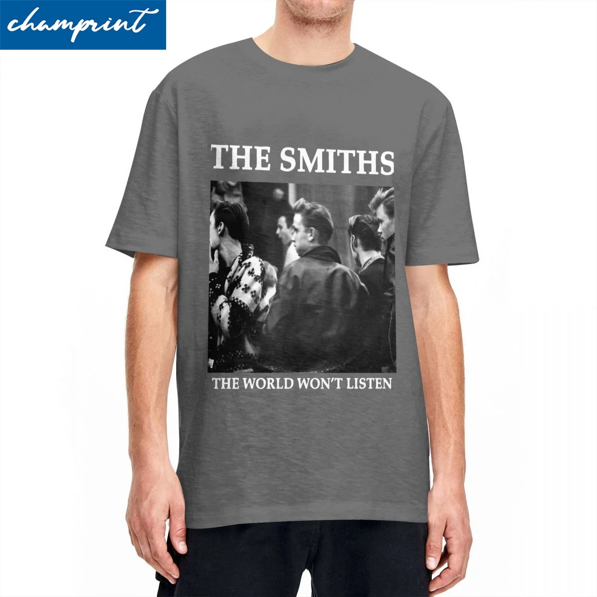 

Футболка Мужская/Женская хлопковая с круглым вырезом и коротким рукавом