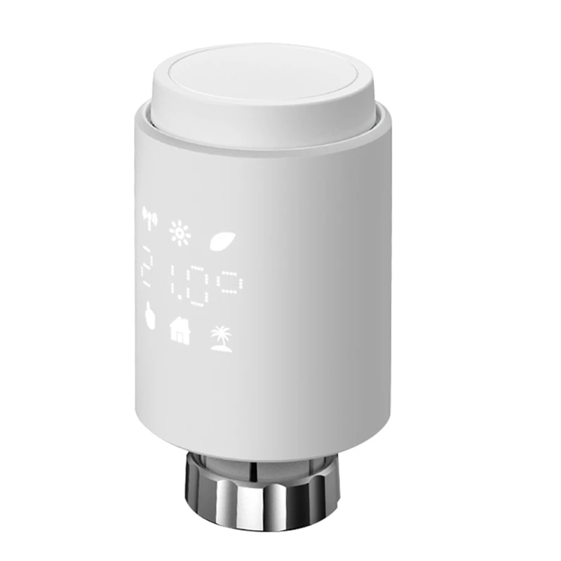 

Tuya Smart Zigbee Radiator Actuator Thermostat Thermostatic Radiator Valve Temperature Controller Support Alexa