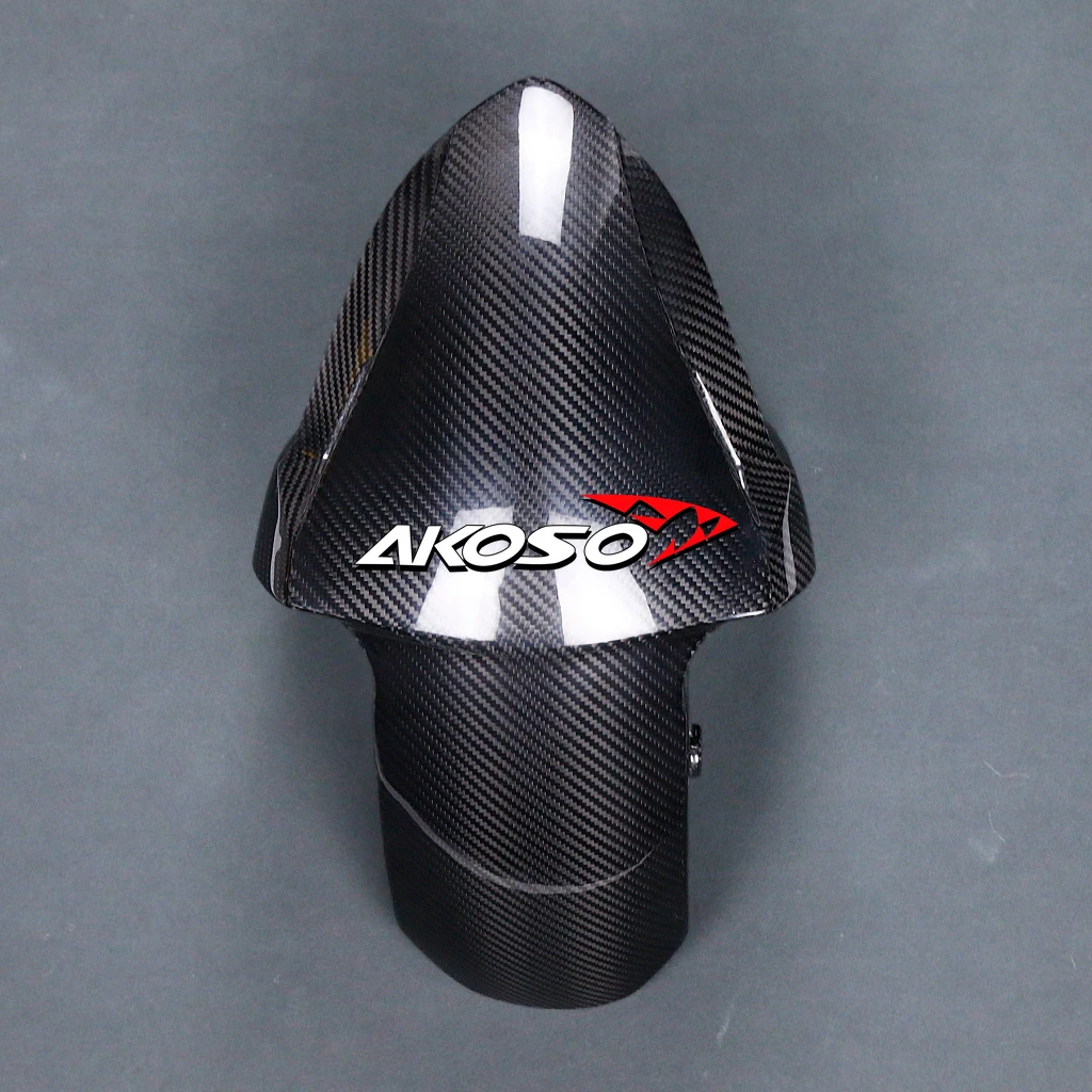 _ 100% 3K полный углеродное волокно мотоциклетный передний брызговик комплект