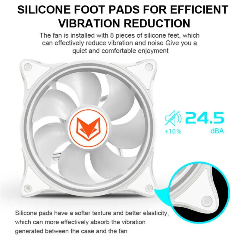 

4pin Pwm Cpu Cooling Fan Higt Speed Computer Case Fan 12v Dc 5v 3pin Argb Cooling Cooler For Computer Case New 120mm Rgb
