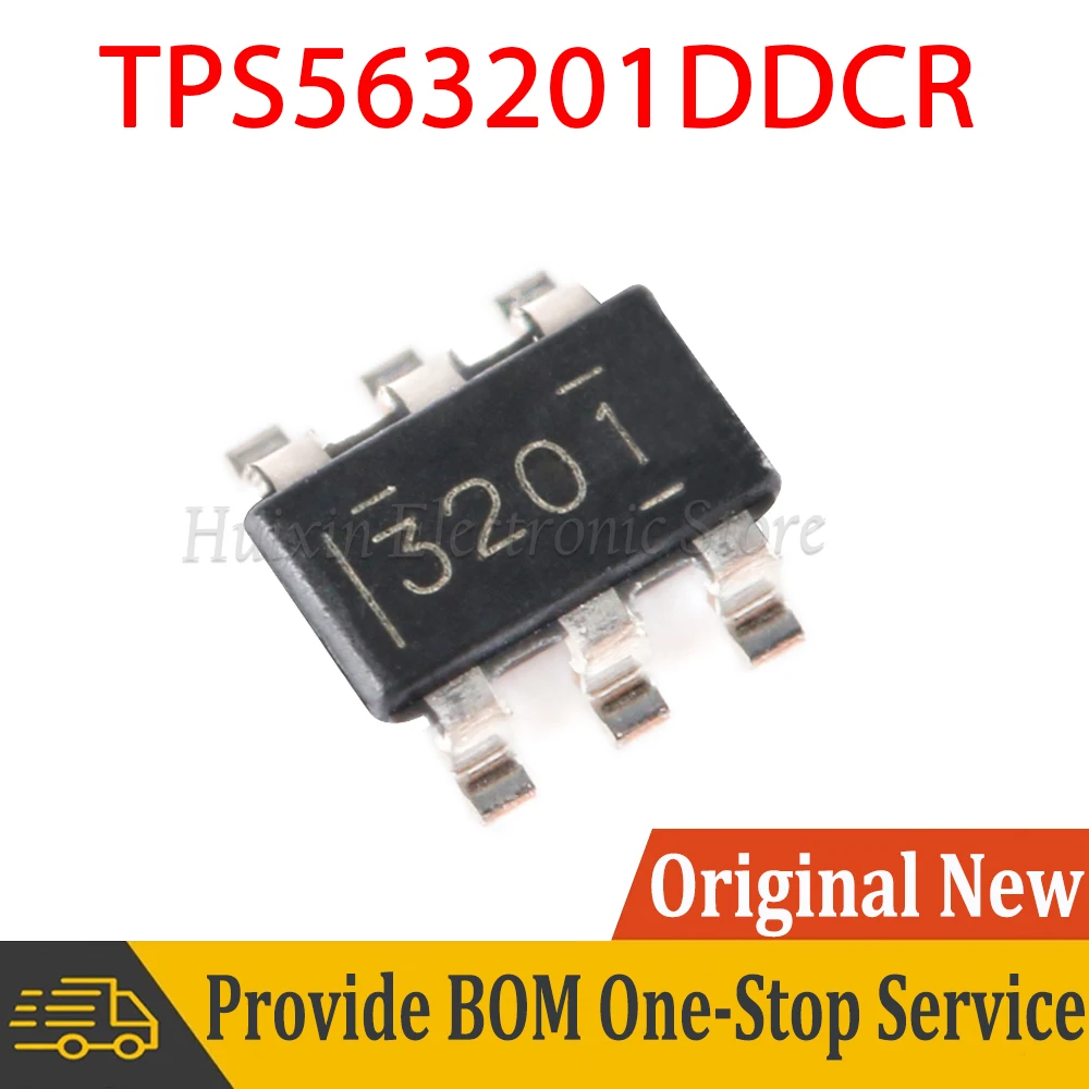 

5pcs TPS563201DDCR TPS563201D SOT-23-6 SMD New and Original IC Chipset