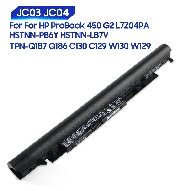 Фото Сменный аккумулятор для HP HSTNN-PB6Y HSTNN-LB7V HSTNN-LB7W HSTNN-DB8E TPN-Q186 W130 JC04 JC03 ProBook 450 G2 2700 мАч №1