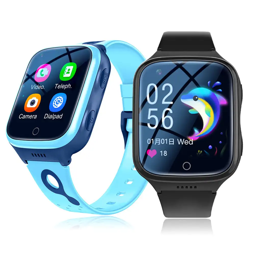 

K9 4G Video Call Phone Watch Kids Watch with 1000Mah Battery GPS Wifi Location SOS Call Back Monitor Smart Watch Children Gifts