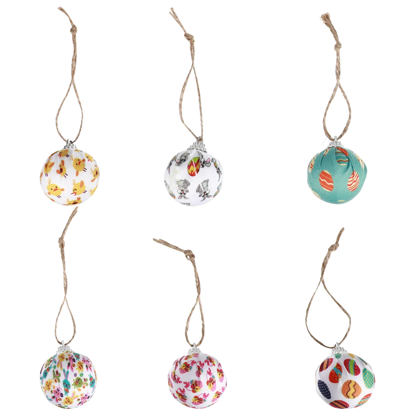 

Easter Hanging Ornament Foam Decoration Decor Tree Pendants Egg Decorations Baubles Party Favor Cloth