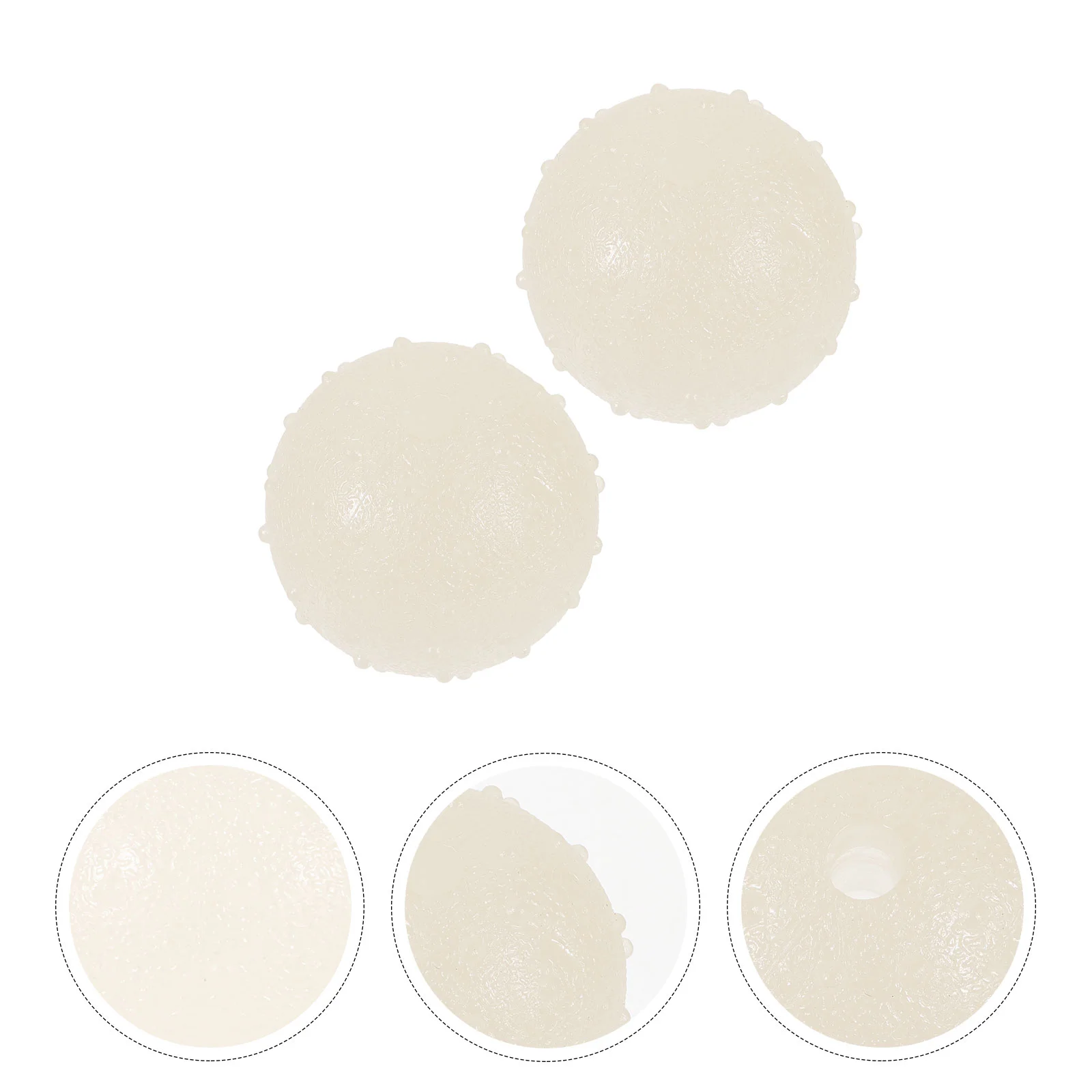 2 шт. светящийся резиновый шарик для жевания щенков игрушки маленьких собак