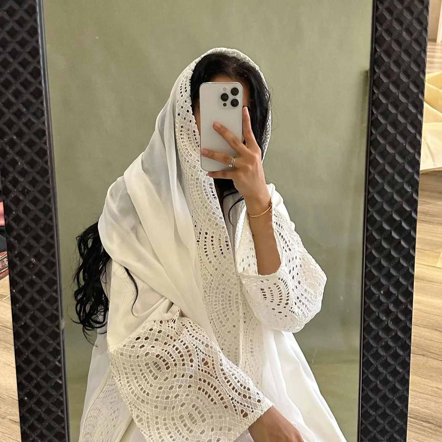 DS2401 Spring/Summer New Muslim 2024 Fashionable and Elegant Style cardigan robe with headscarf