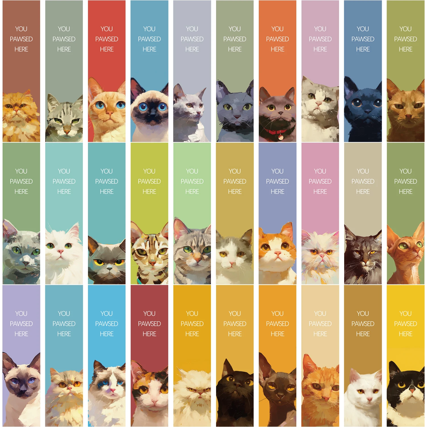 Фото 30 шт., книжный шкаф с капибарой, закладки для чтения, студенческие вдохновляющие подарки, сделай сам, креативное художественное украшение, кошки, собаки, маркировочные карты для страниц №2