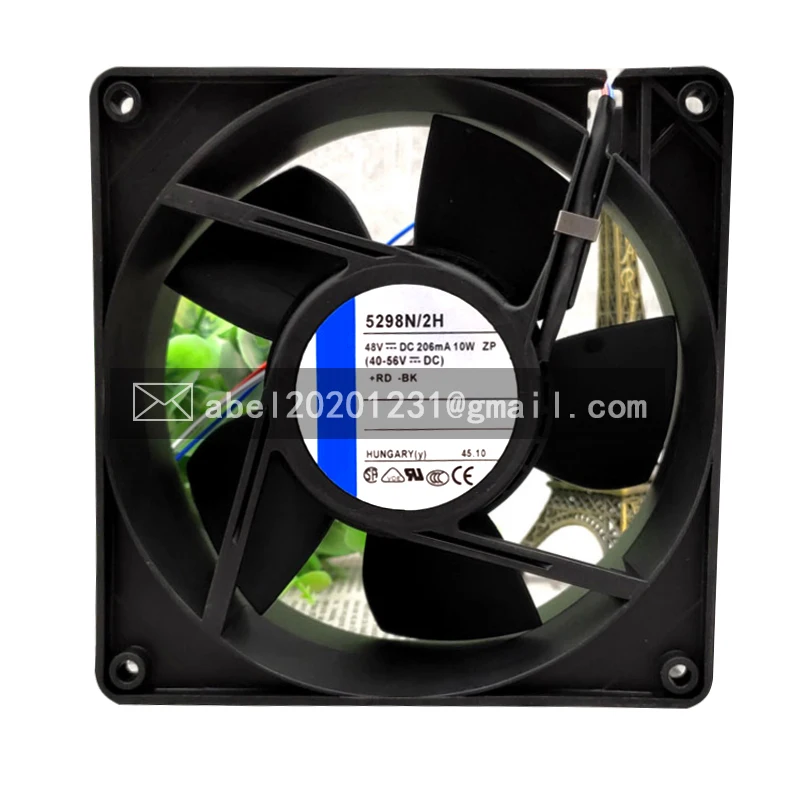 Новый оригинальный охлаждающий вентилятор 5298N/2H 5298 N/2H 48 В постоянного тока 12738