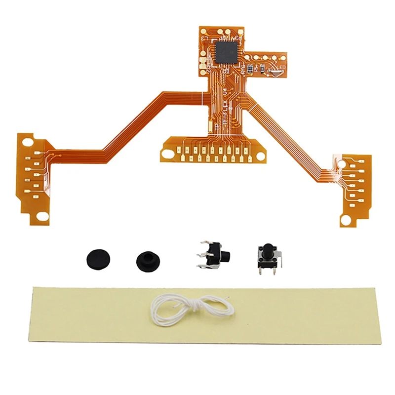 

For PS4 Old Version Handle Burst Cable Self-Installation Set With 2 Buttons And Stickers Rapid Fire Fire Rate Cable
