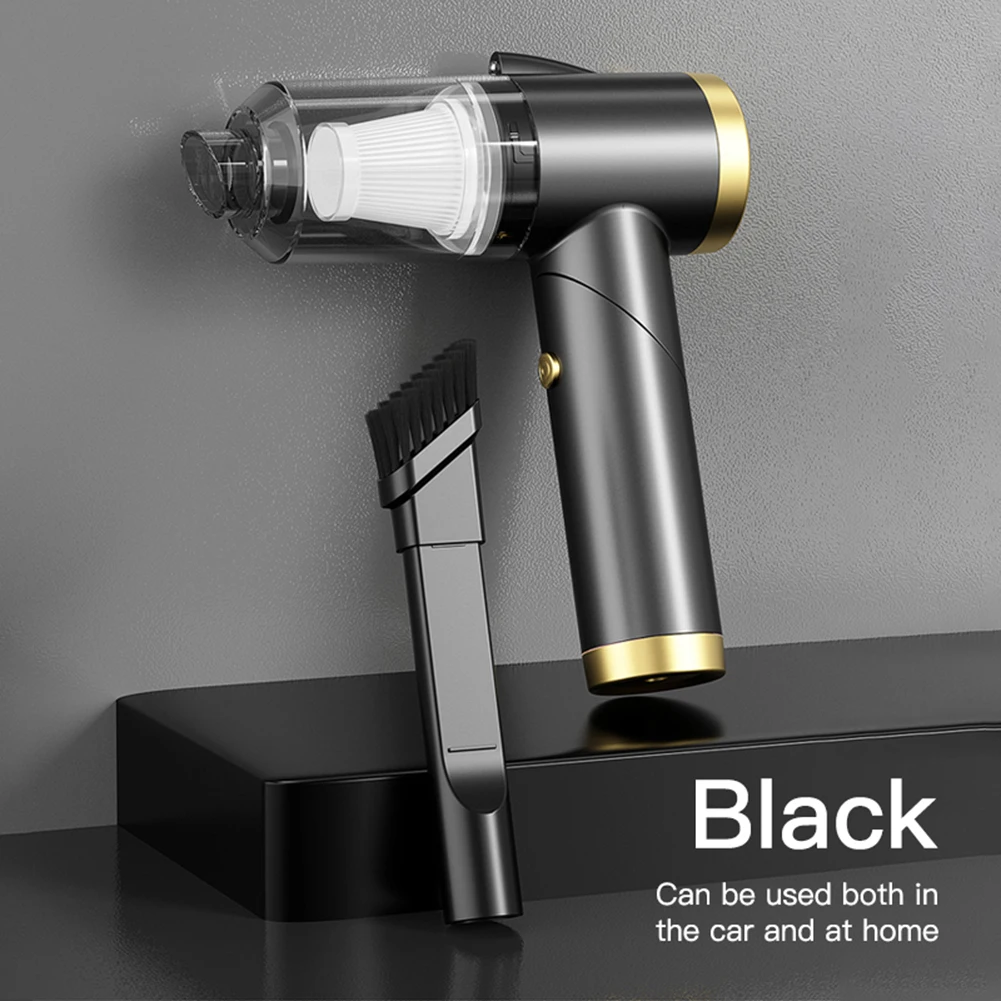 

120W Car Wireless Vacuum Cleaner 9000Pa Strong Suction Folding Cordless Handheld Vacuum Cleaner For Auto Interior Home Appliance