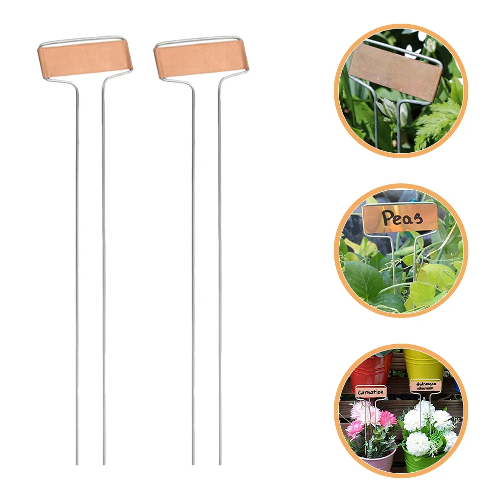 10 шт. классификационные тарелки для рассады этикетки растений медные