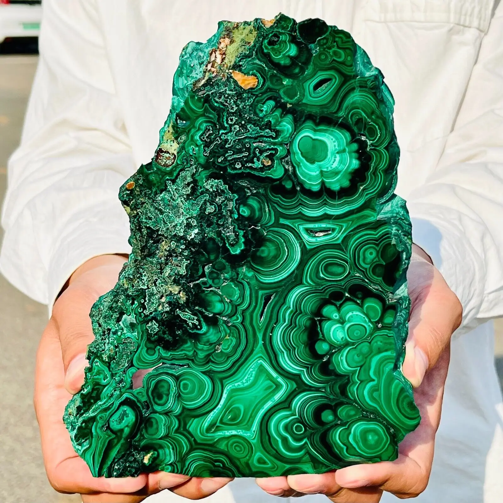 Натуральный кусочек малахита кварцевый кристалл минеральный образец Исцеление