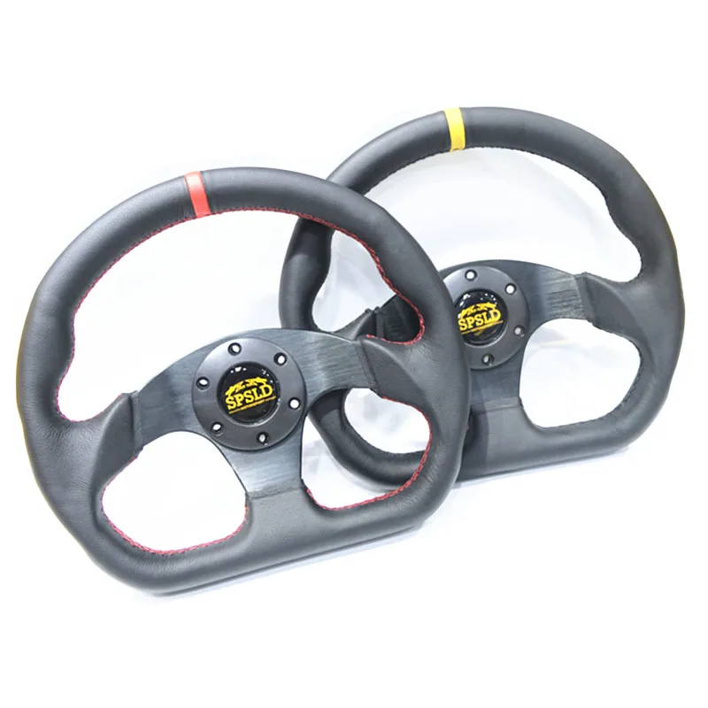 

Modified Racing 13 "320MM Flat Drift Steering Wheel / Leather Steering Wheel