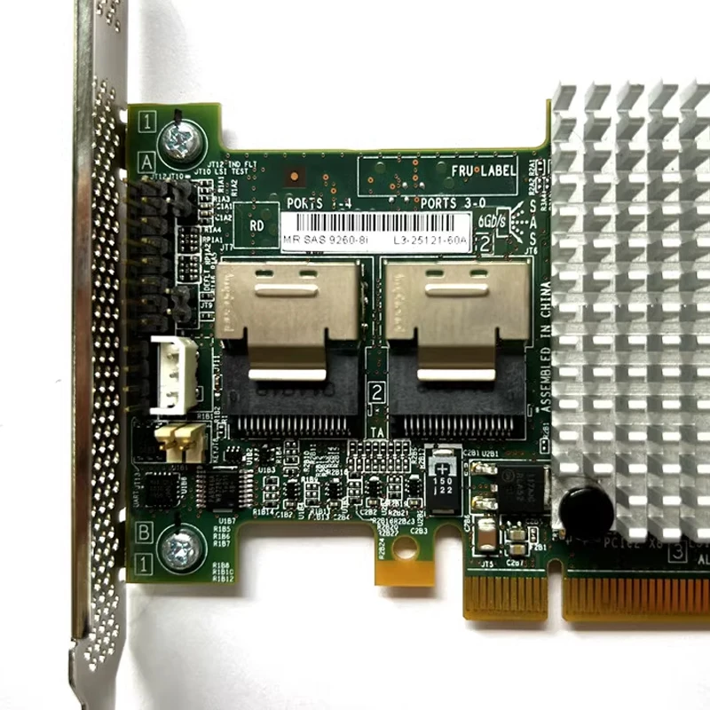 Карта RAID-контроллера LSI MR SAS 9260-8i Sata PCI-E 512 м RAID5 6G/S 8-PORT RAID Expander Card Высокое качество