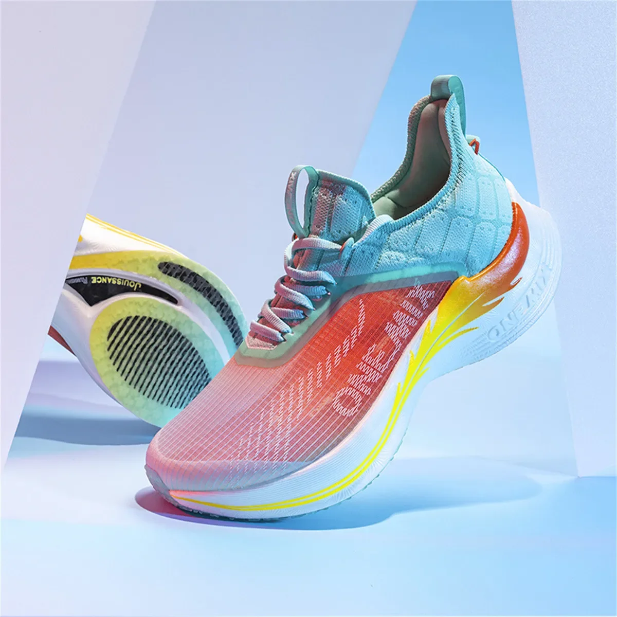 ONEMIX профессиональные марафонские кроссовки с карбоновой пластиной устойчивая