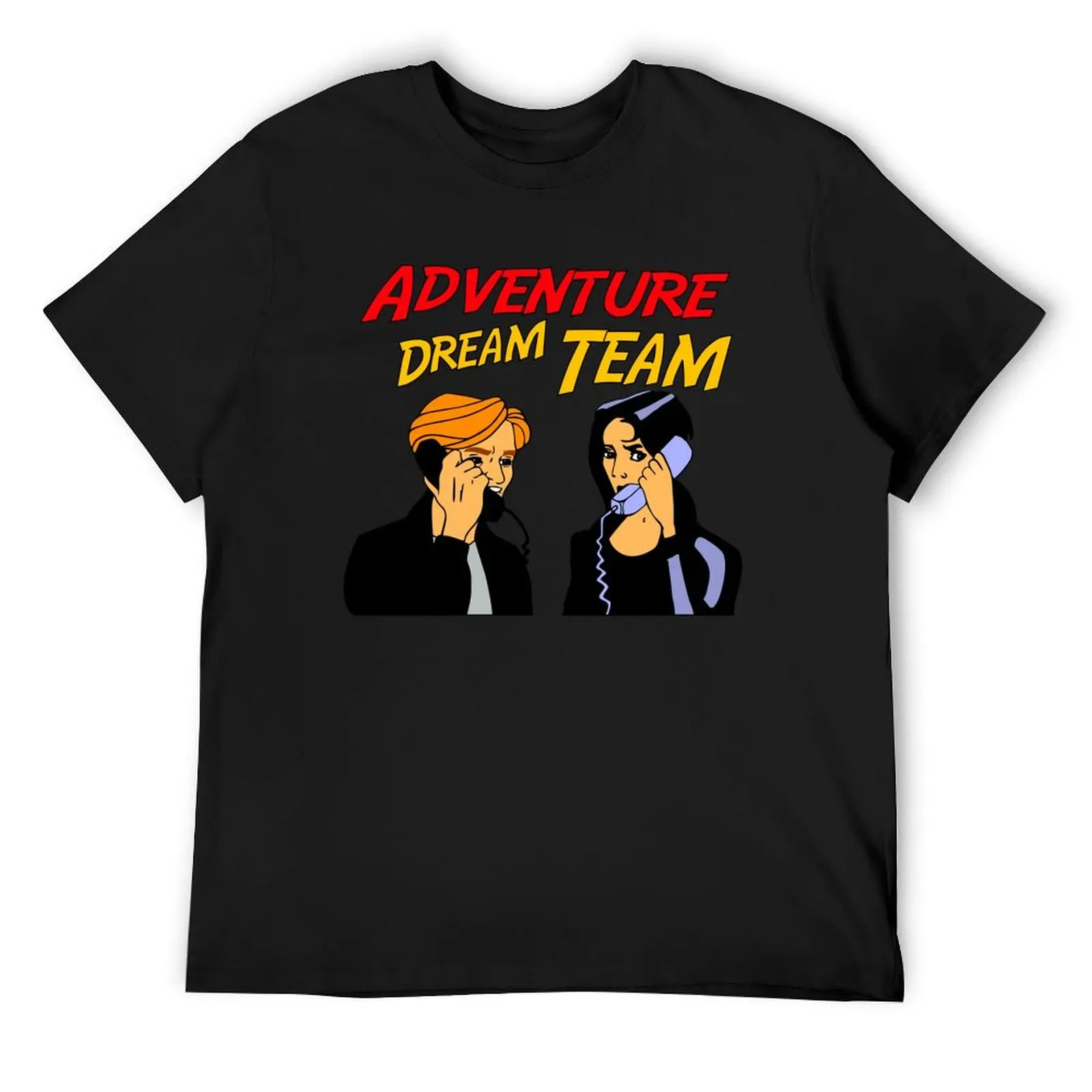 Футболка Adventure DreamTeam Broken Sword Stobbart Collard в стиле ретро футболки с графическим