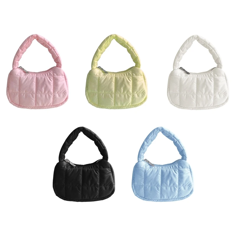 

Sweet Candy Colors Cloud Bag for Girl Women Small Tote Bag Shopping Dating Bag