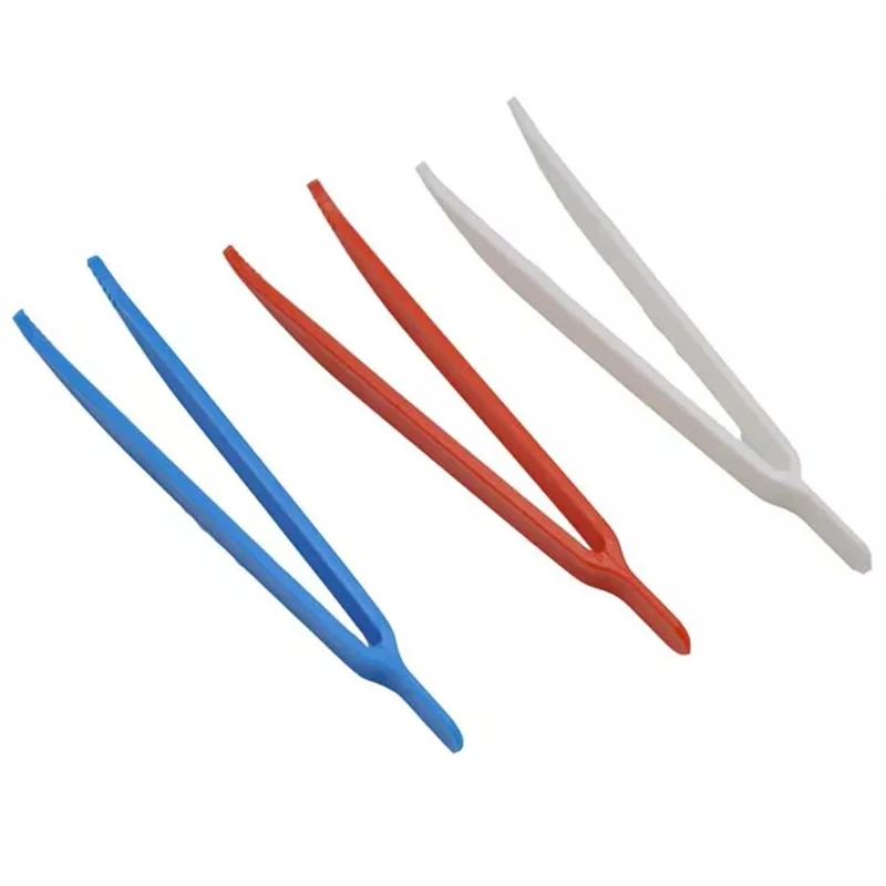 

10pcs/Lot Children'S Tweezers For Games 7.8cm Plastic Kit Fine Motor Skill Teaching Learning Educational Toys Accessories