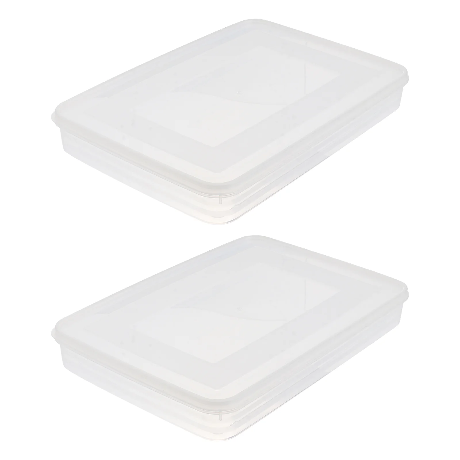 

2pcs Dumplings Storage Box Prime Sturdy Premium Durable Storage Box Dumplings Case Container for Kitchen Home