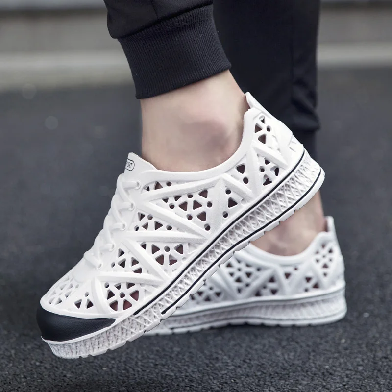 Шлепанцы мужские легкие открытый бассейн сандалии удобная обувь для сада и пляжа