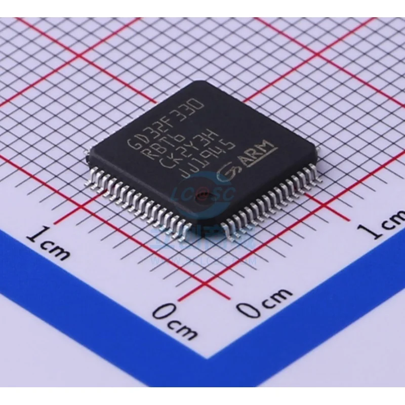 

1 шт./лот GD32F330RBT6 посылка новый оригинальный Оригинальный оригинальный микроконтроллер IC chip (MC) U/MPU/SOC)