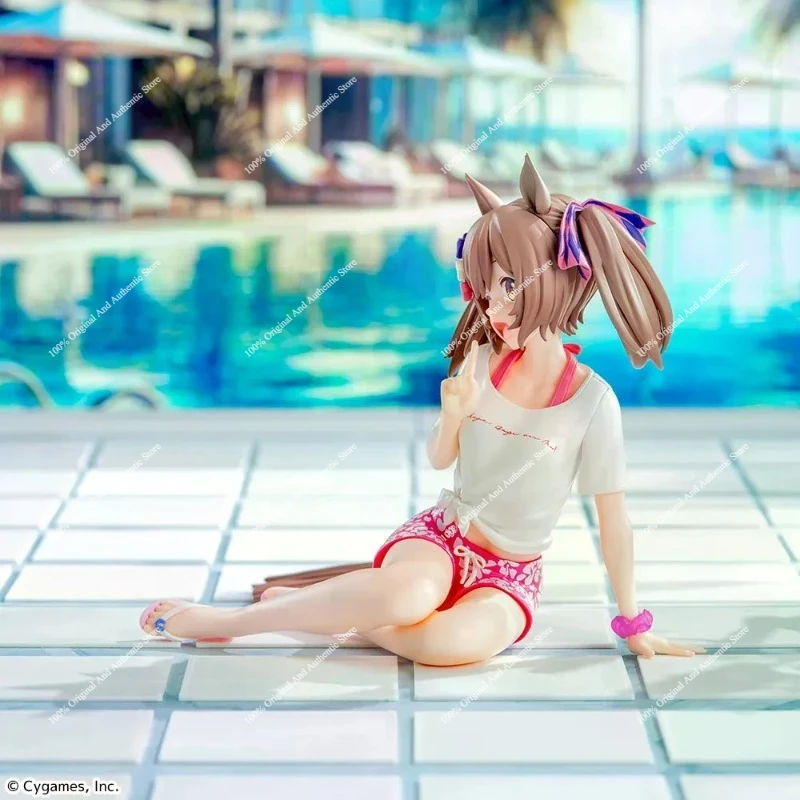 Фото В наличии 100% оригинальная фигурка SEGA Uma Musume Pretty Derby Copano Rickey Smart Falcon из аниме, коллекционная, для декора стола, подарок. №2