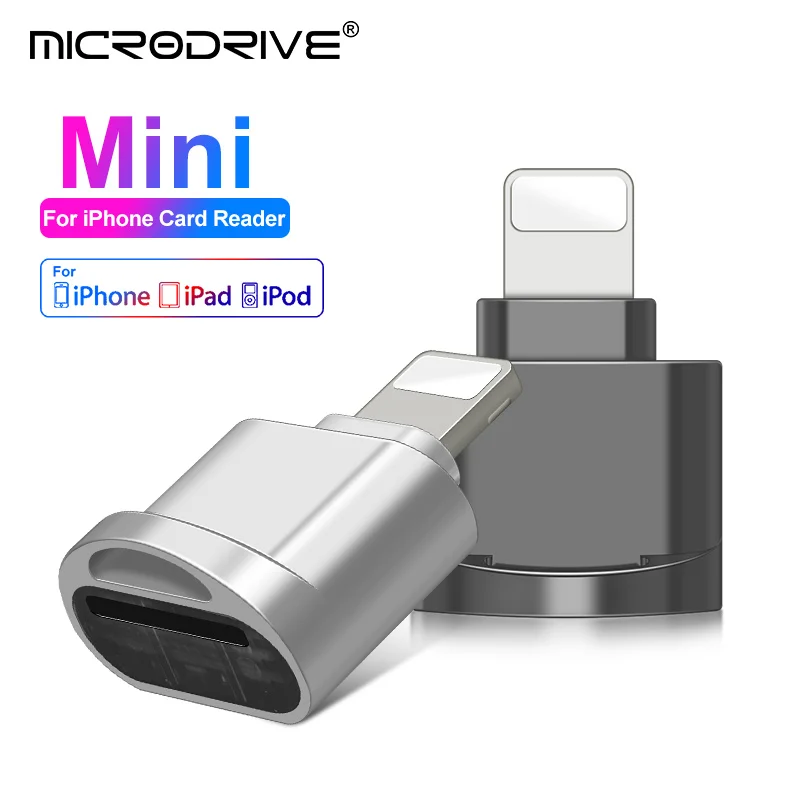 Супер мини USB флеш-накопитель 16-256 ГБ флешка SD кардридер для телефона 6Plus/7/7Plus/8/11/X