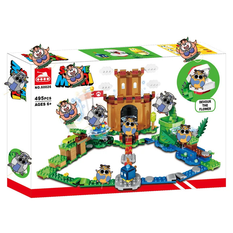 Супермарионовые приключения модель строительные блоки кирпичи ТВ-игра детская