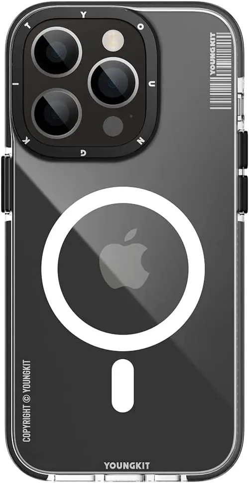 Youngkit Exquisite Series for iPhone 14 Pro Max Case Magsafe Magnetic Crystal Shockproof Hard Back Cover For Iphone 14 pro Case