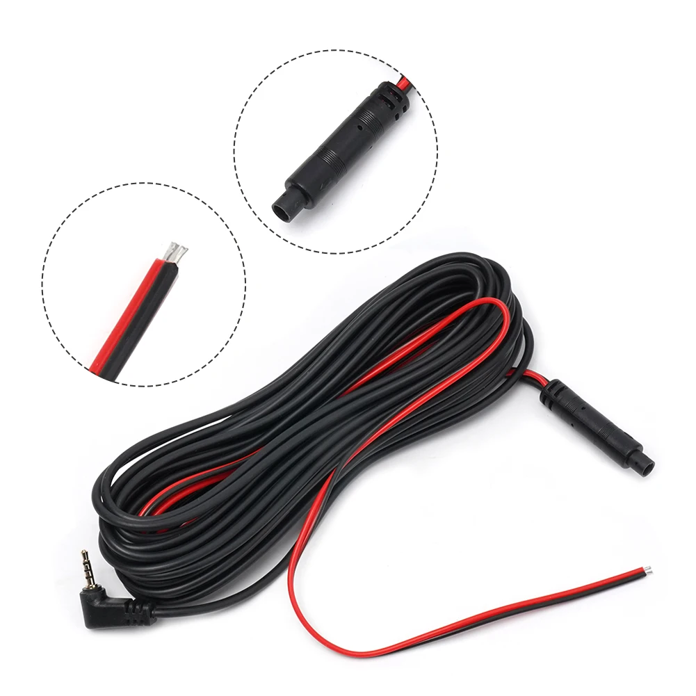 

Dash Cam Cable Extension Cable Driving Recorder 10 Meters AV Cable Car Dash Cam Extension Cable Line High Quality